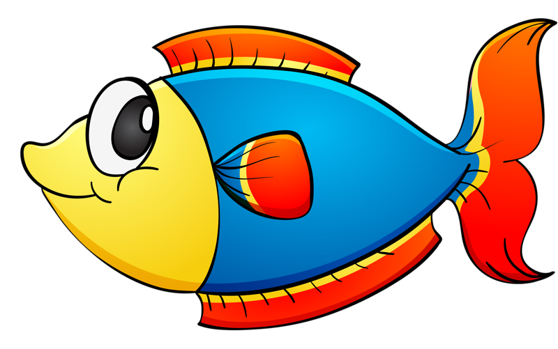 Tropical Fish Cartoon Free PNG HQ Clipart