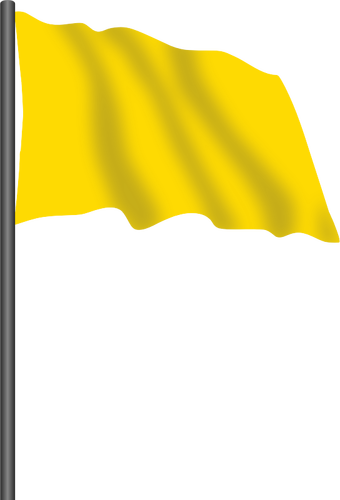 Yellow Racing Flag Clipart