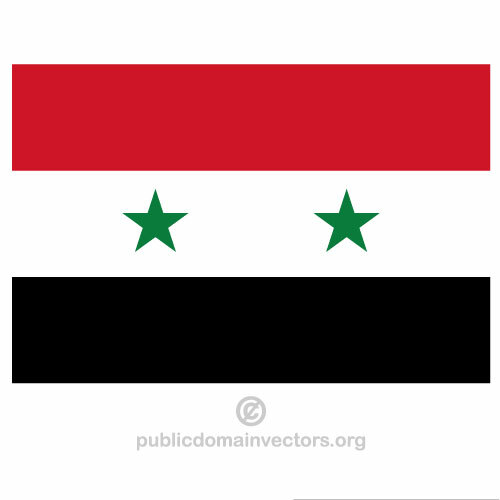 Flag Of Syria Clipart