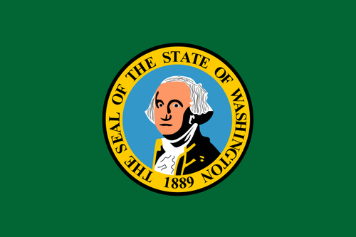 Of Washington State Flag Clipart