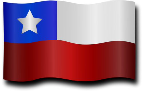 Windy Chilean Flag Clipart