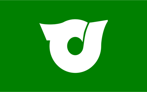 Official Flag Of Higashiyuri Clipart
