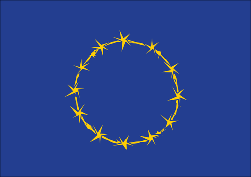 Flag Of Fort Europe Clipart
