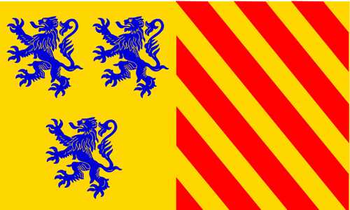 Alternate Limousin Region Flag Clipart