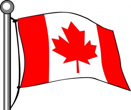 Canadian Flag Vector For Download About Clipart