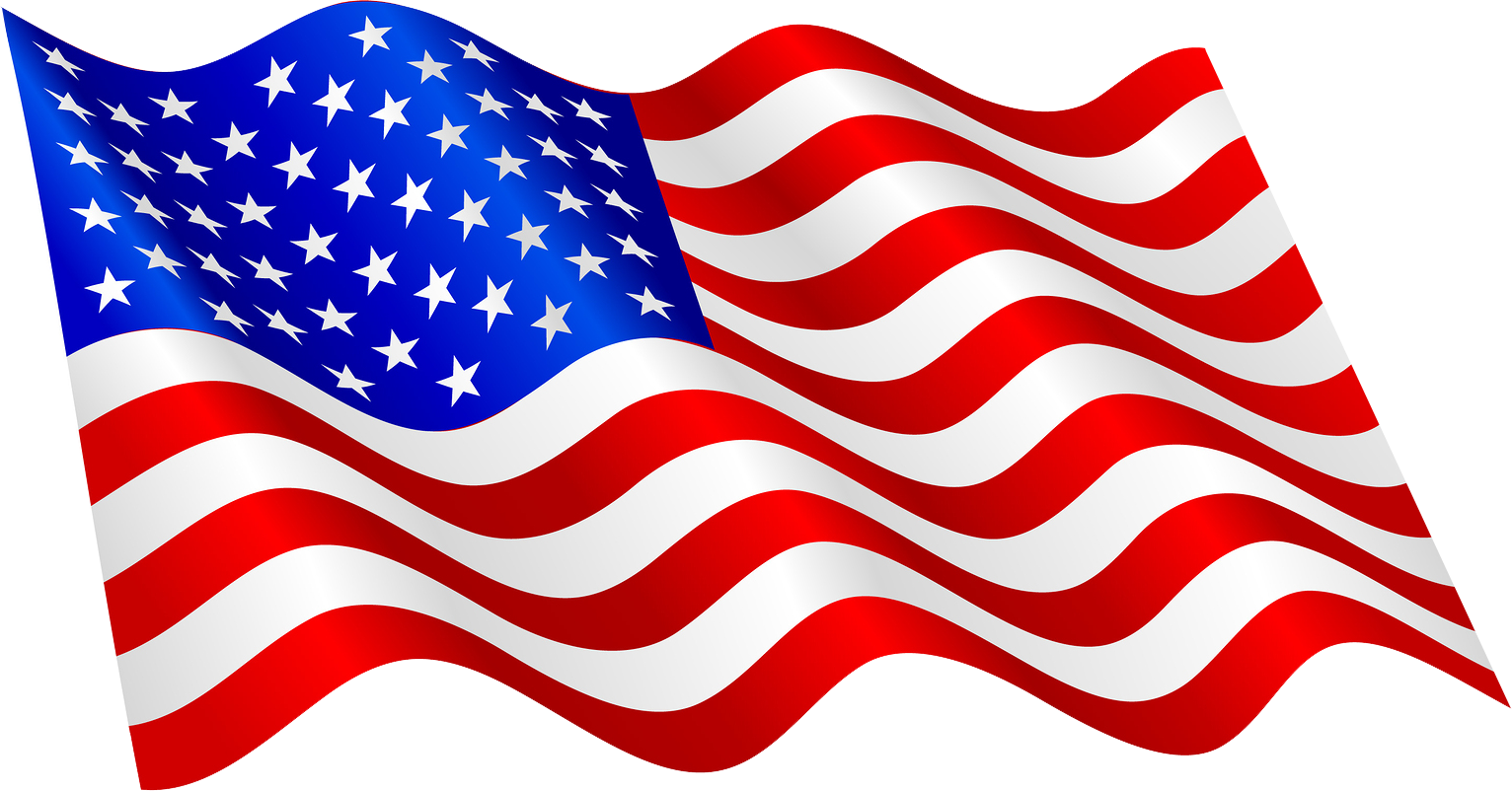 United Of States Flag The America Clipart