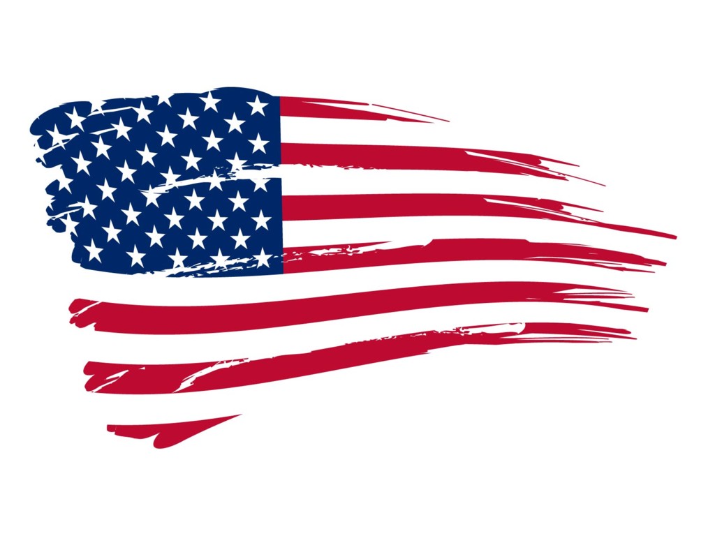 Free American Flag Vector Dromfgc Top Clipart