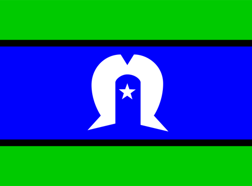 Torres Strait Islander Flag Clipart