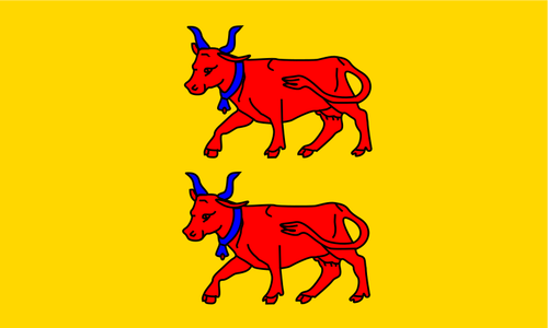 Bearn Region Flag Clipart