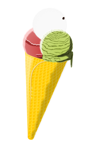 Cornet Ice Cream Clipart