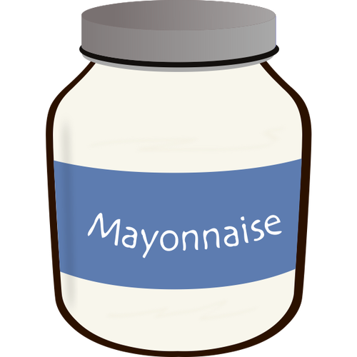Mayonnaise Jar Clipart