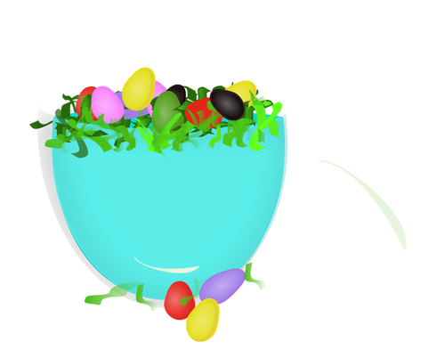 Of Bowl Of Eggs Clipart