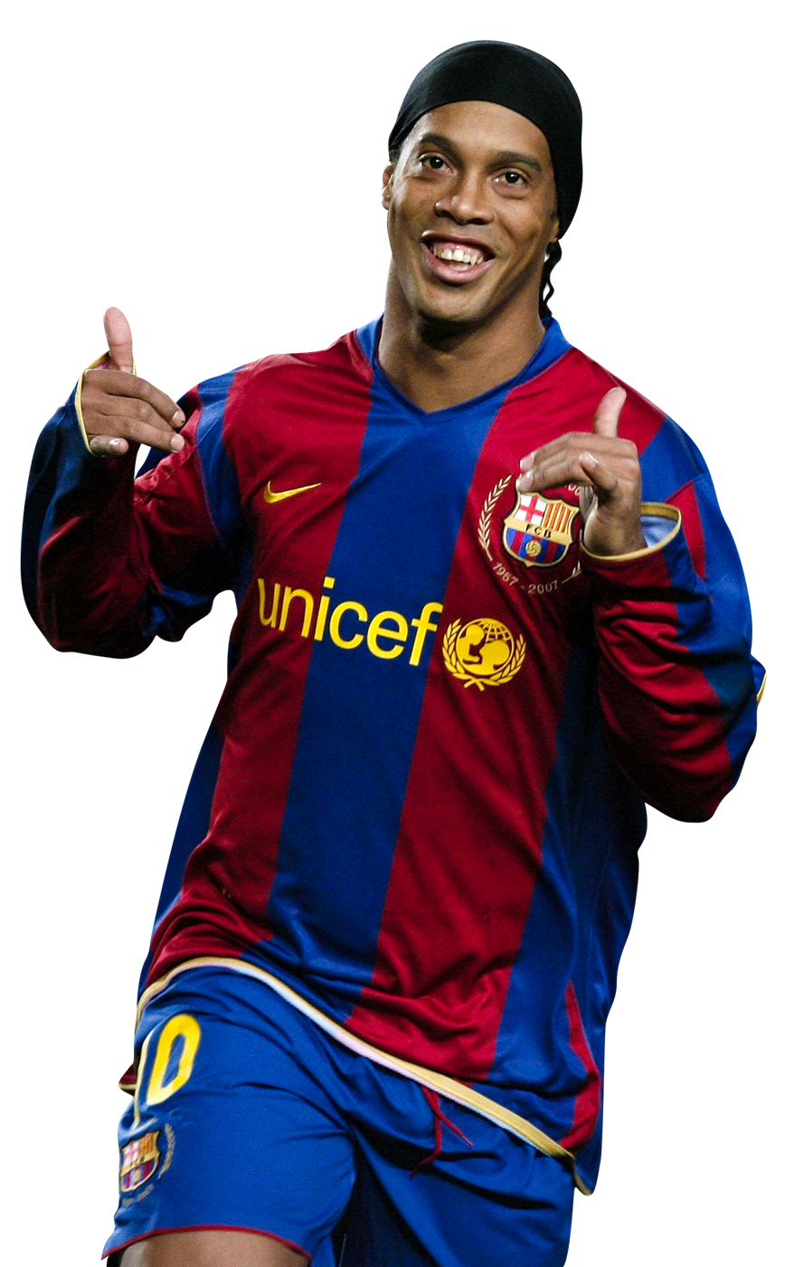 Brazil A.C. Ronaldinho Football Barcelona Player Milan Clipart