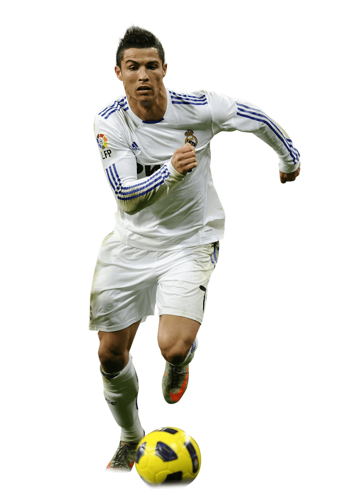 Real Golden Cristiano Portugal Madrid Ronaldo Football Clipart