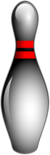 Bowling Pin Sign Clipart