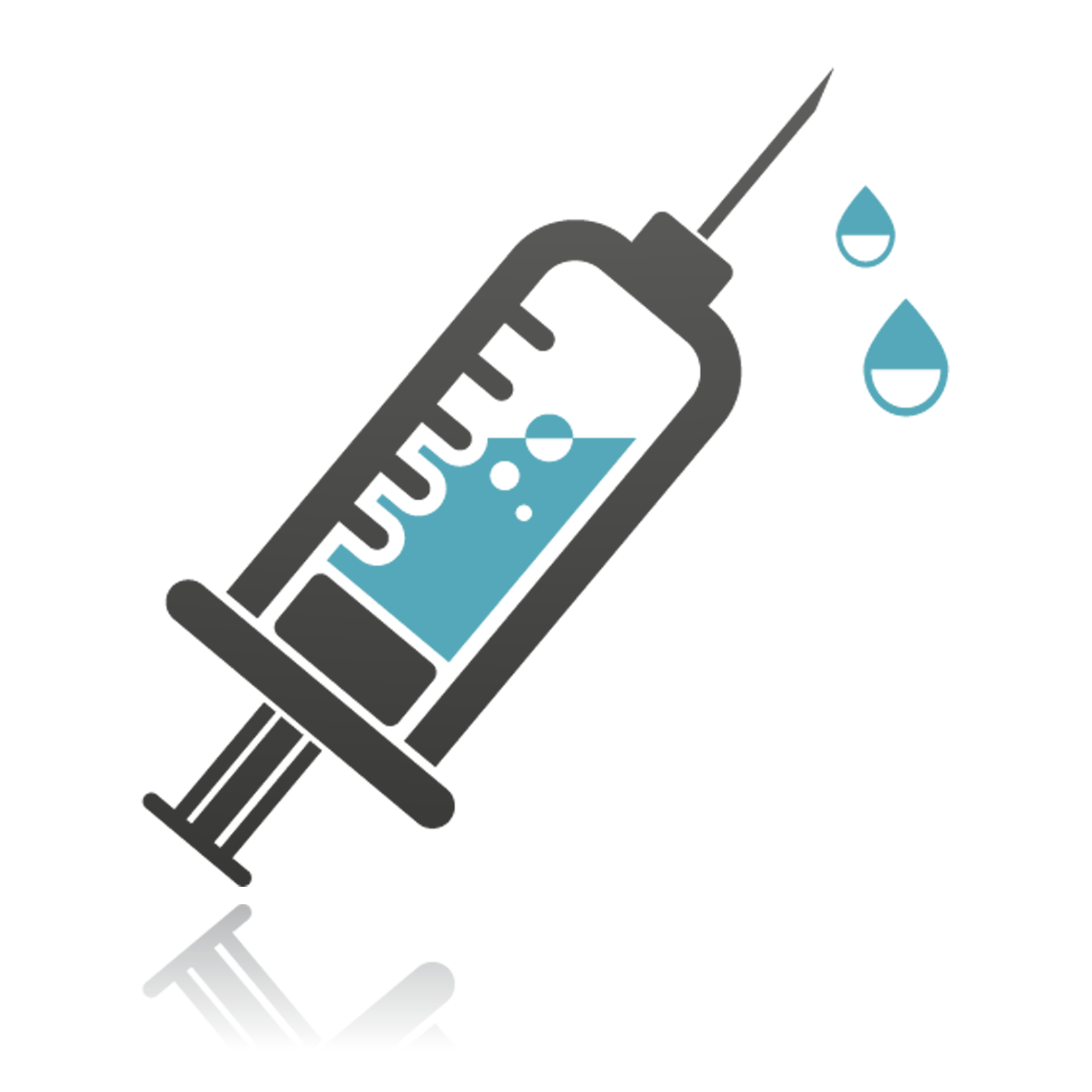 Syringe Injection Medical Icon Free Frame Clipart