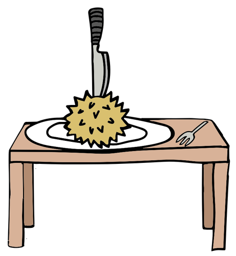 Fruit On A Table Clipart