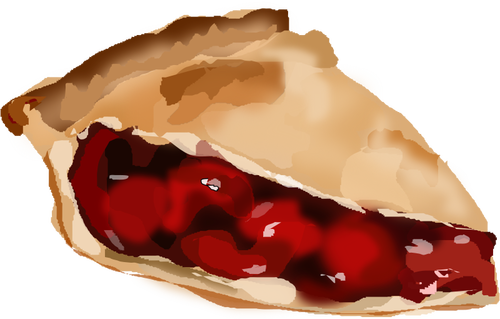 Cherry Pie Piece Clipart