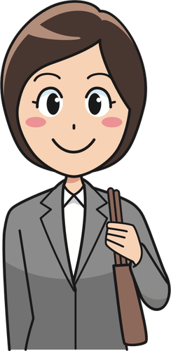 Female Office Lady Clipart