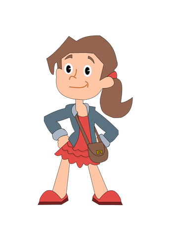Young Girl Clipart