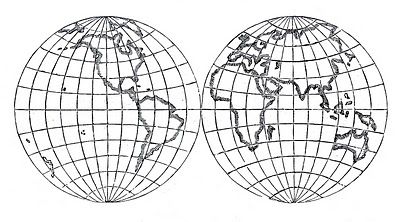 Vintage Globes Earth Steampunk Graphics Fairy Clipart