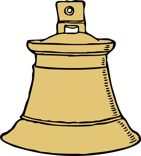 Of Gold Bell Clipart