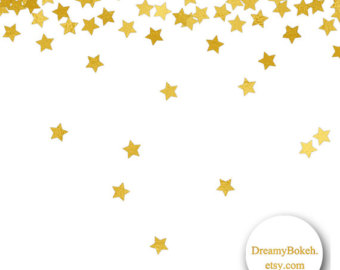 Gold Star Bokeh Free Download Png Clipart