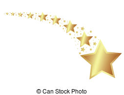 Shooting Gold Star Hd Photo Clipart