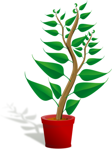 Green Plant Pot Clipart