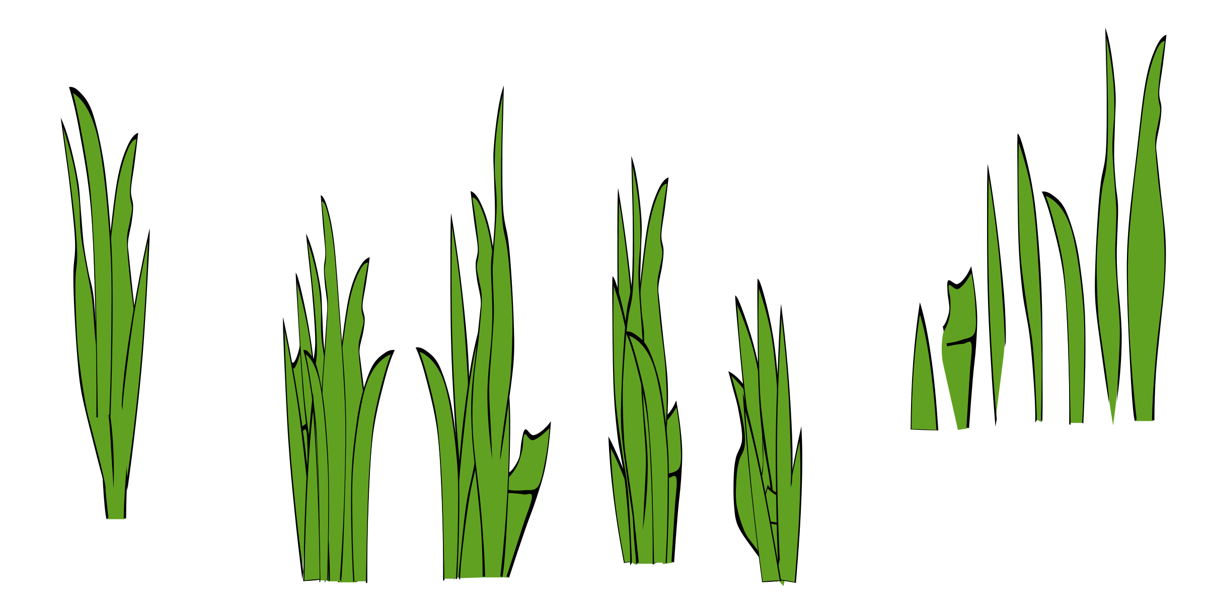 Grass Outline Border Images Png Image Clipart