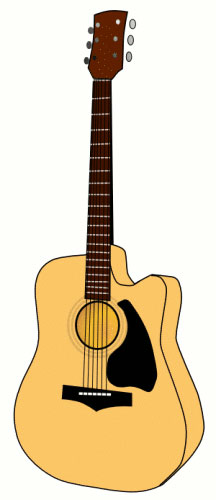 Guitar Music Graphics Png Image Clipart