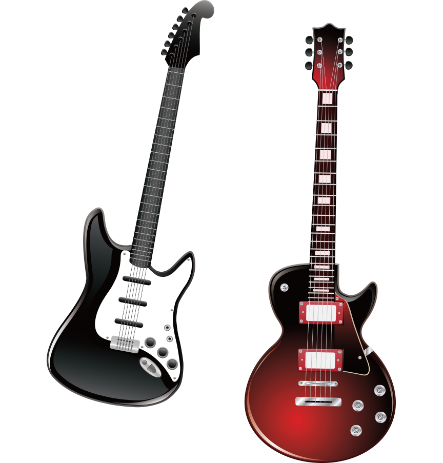 Guitar Acoustic Electric PNG Image High Quality Clipart