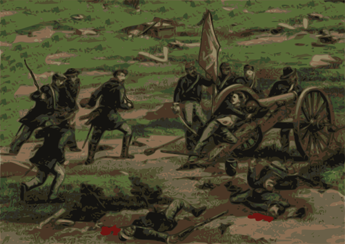 Civil War Battle Clipart