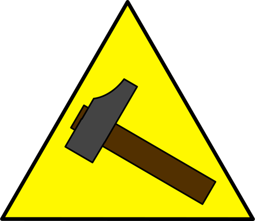 Hammer Sign Clipart