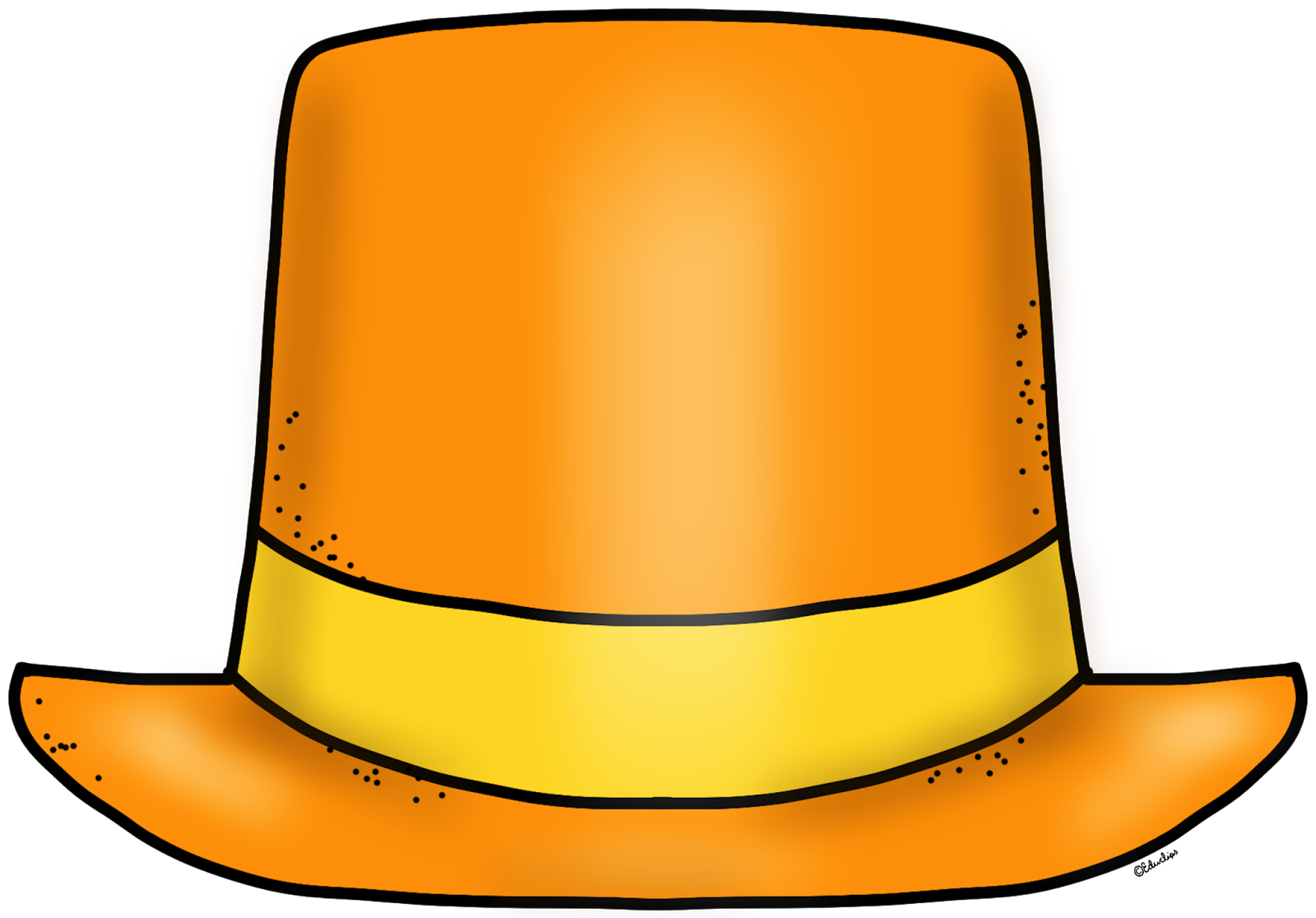 Free Stylish Man In Top Hat Image Clipart