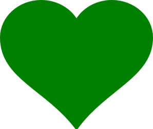 Hearts Green Heart At Clker Vector Clipart