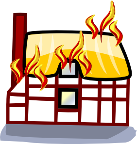 Burning House Danaspdb Top Free Download Clipart