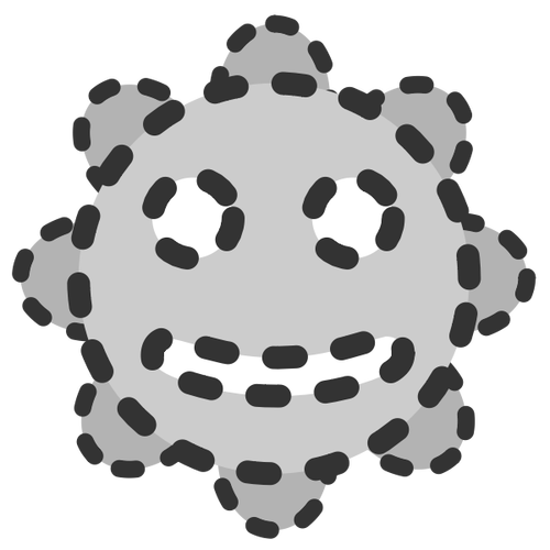 Emoticon Grey Symbol Clipart