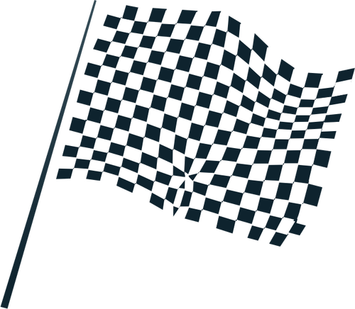 Checkered Flag Icon Clipart