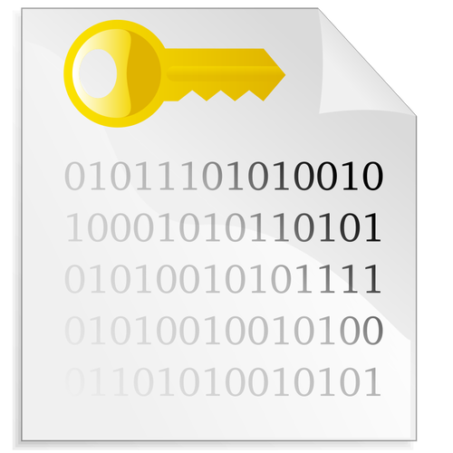 Encrypted File Icon Clipart