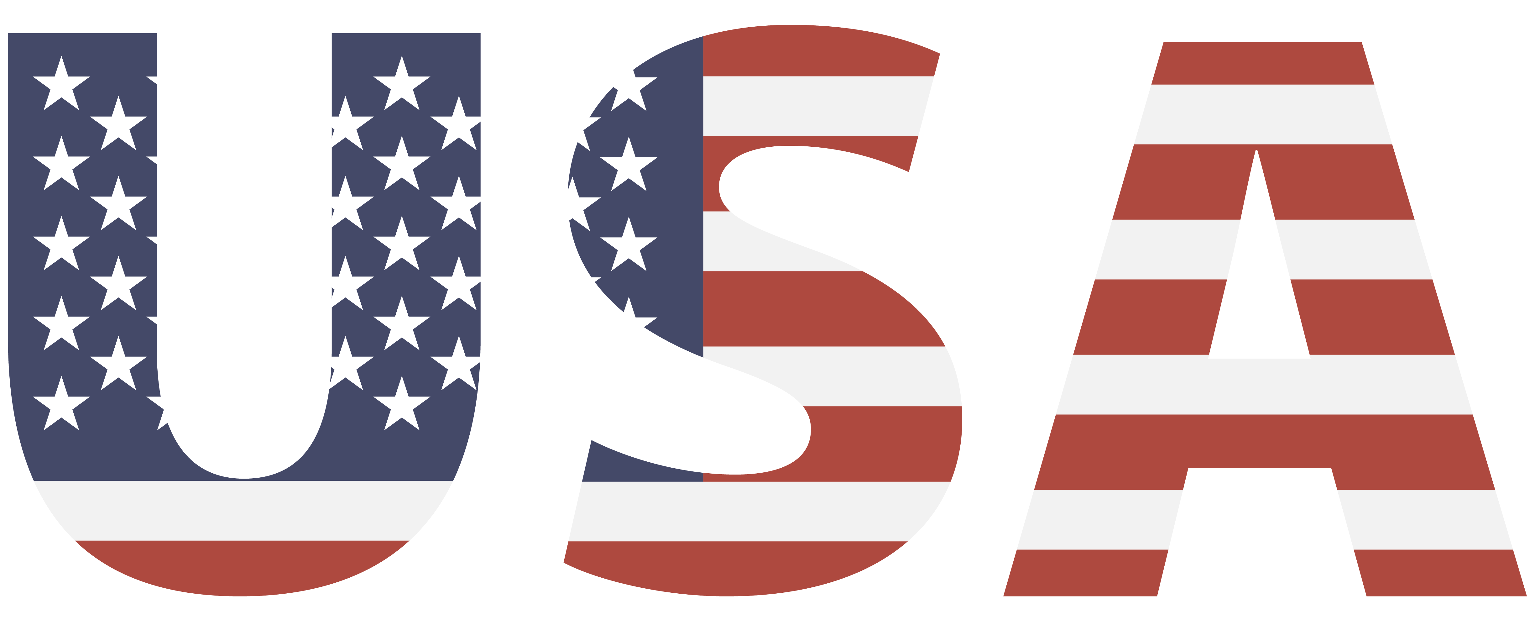United Usa Of American States Flag Vector Clipart
