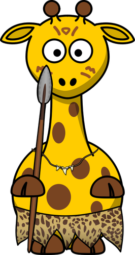 Of Wild Tiger Giraffe Clipart