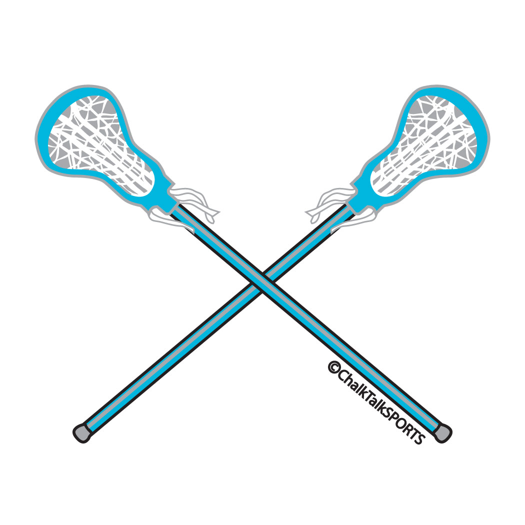 Free Vector Art Lacrosse Sticks Image Clipart