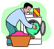 Man Doing Laundry Kid Free Download Png Clipart