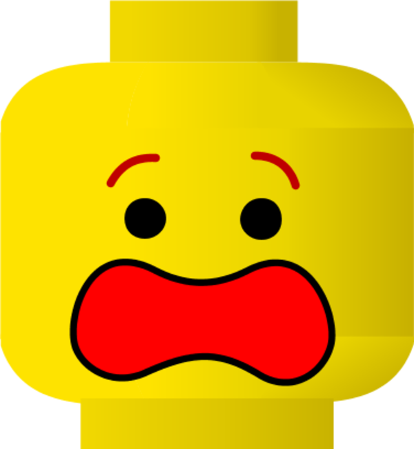Image Of Lego Scared Faces Image Png Clipart