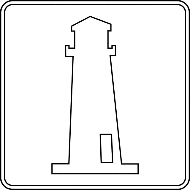 Lighthouse Outline Etc Png Images Clipart