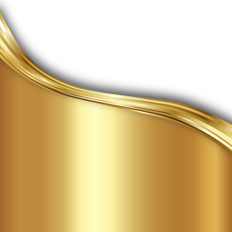 Download Golden Wavy Gold Material Lines Texture Vector Clipart PNG
