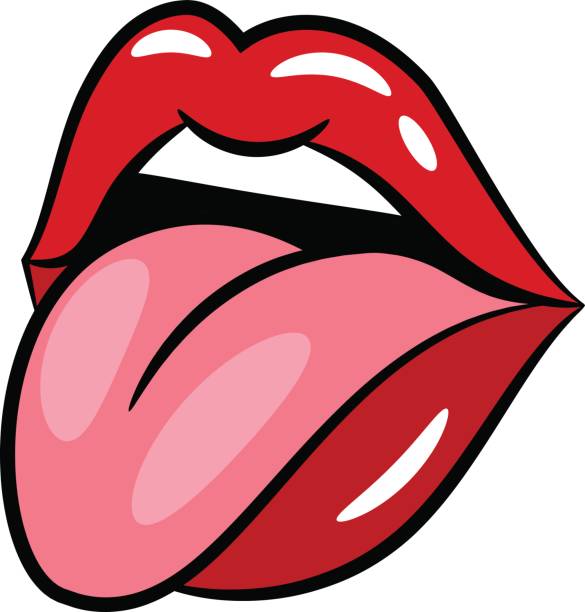 Lips And Tongue Image Png Clipart
