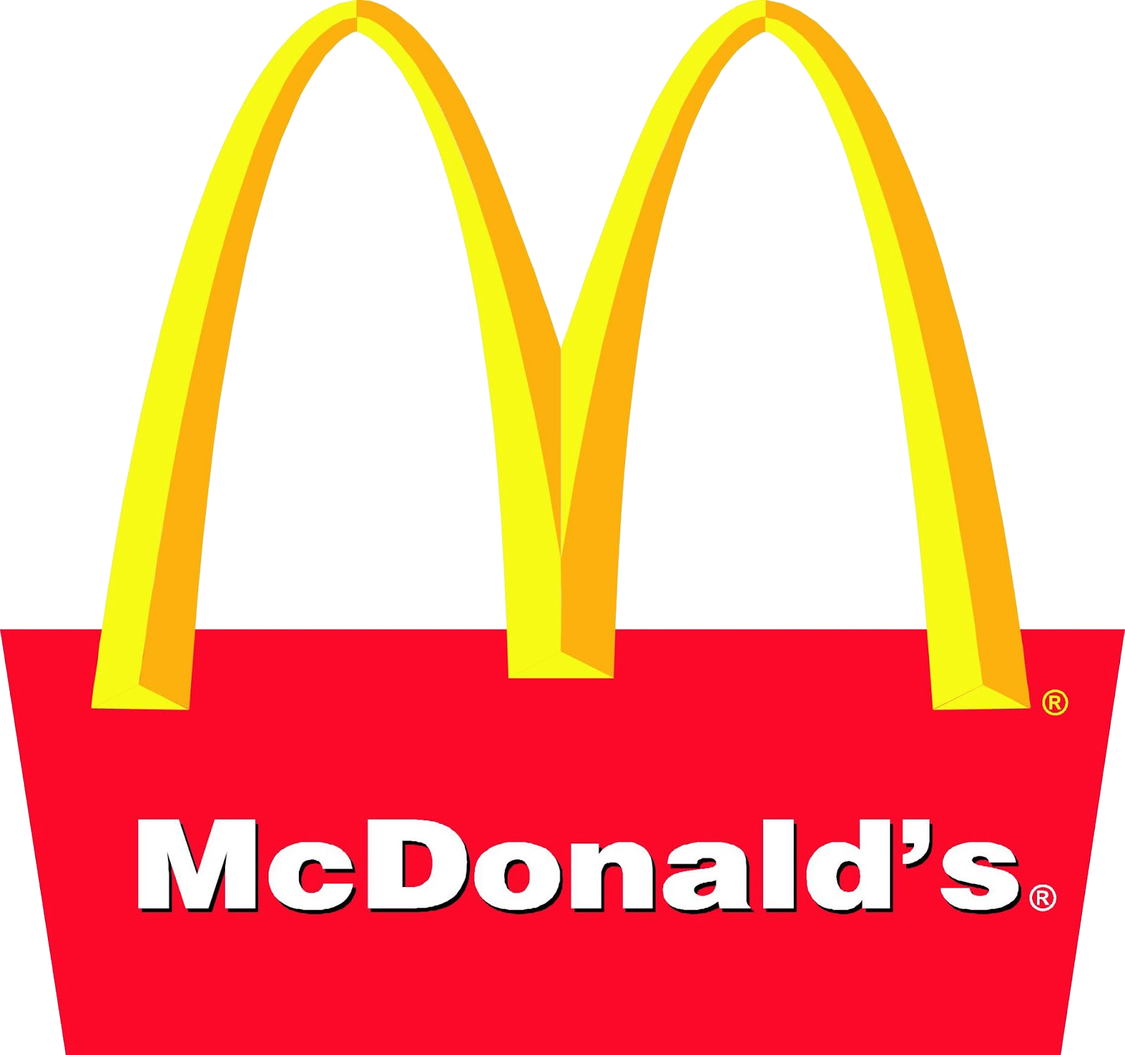 Golden Hamburger Arches Logo Mcdonalds Transparent Clipart