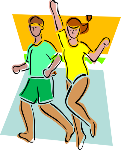 Of Runners Clipart